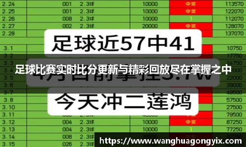 足球比赛实时比分更新与精彩回放尽在掌握之中